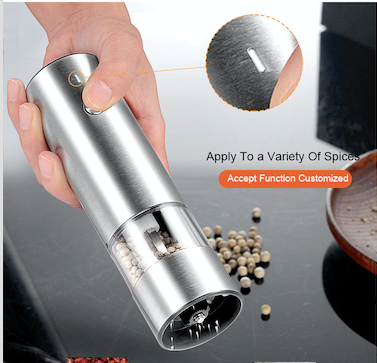 Electric pepper grinder